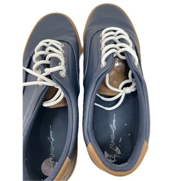 Maui & sons  Navy and Brown Sneakers - Picture 8 of 9